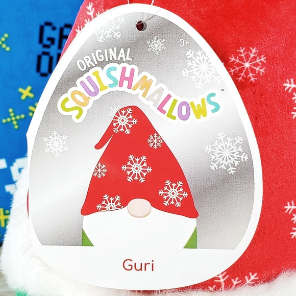 Squishmallow Guri the Gnome 8" UltraSoft Stuffed Christmas Holiday Plush Toy NWT - Picture 10 of 12